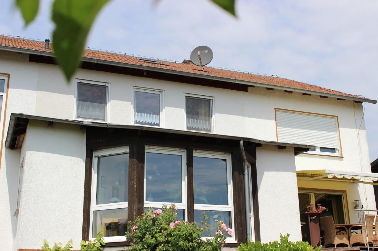 Ferienwohnung Landsburgblick Neuental Exteriér fotografie