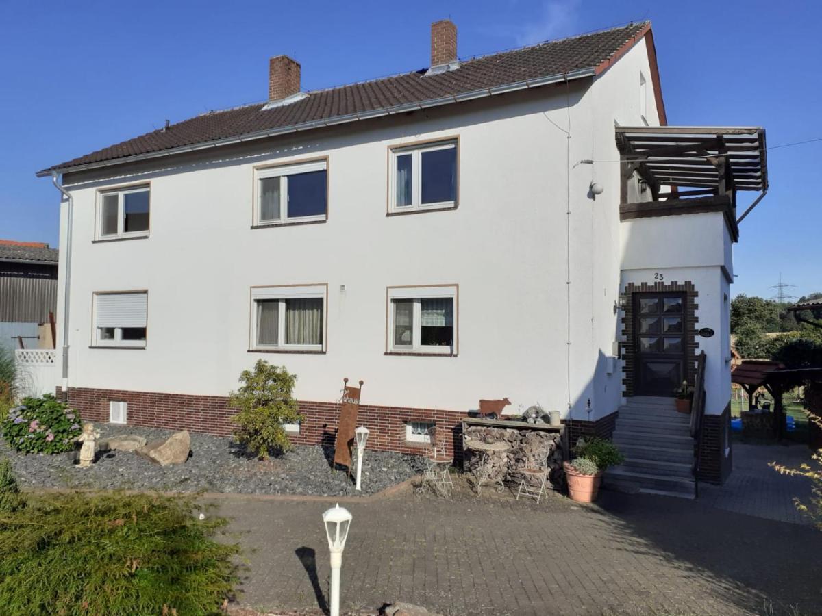 Ferienwohnung Landsburgblick Neuental Exteriér fotografie